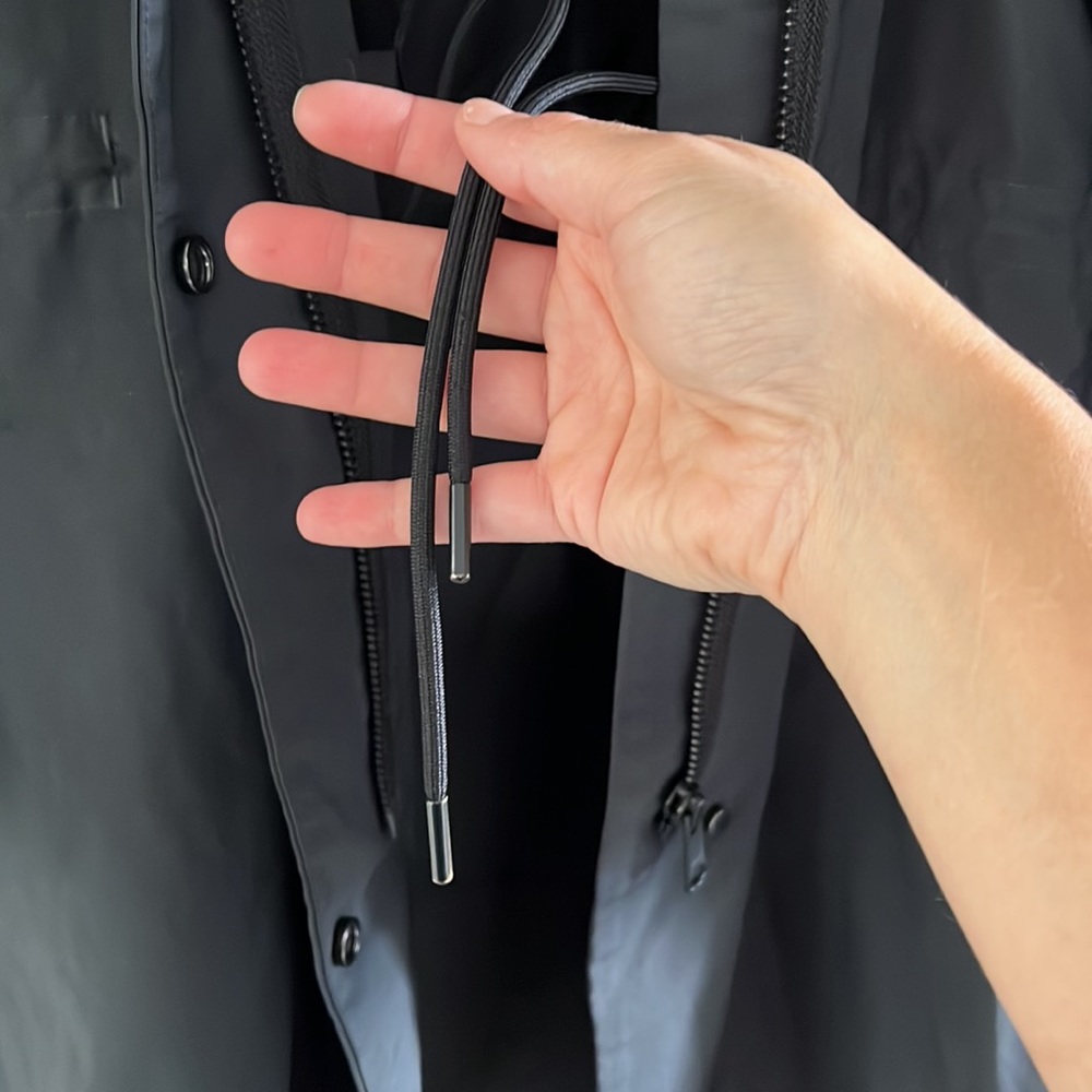 Everlane Black Trench Coat - Picture 10 of 13